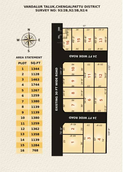  maruthi-avenue Layout Plan