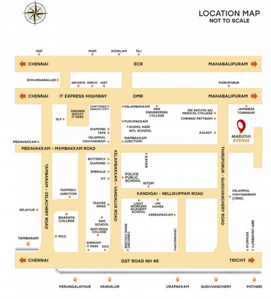  maruthi-avenue Location Plan