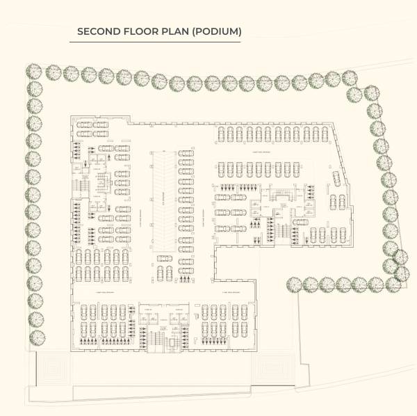  the-westin Tower A,B,C Cluster Plan for 2nd Floor