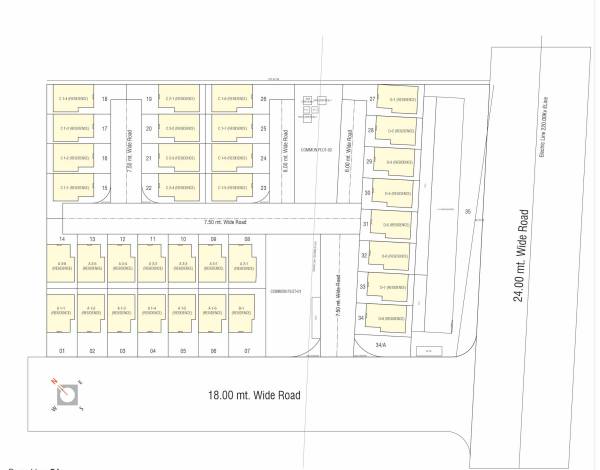 Layout Plan satyam-county Layout Plan
