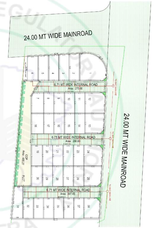  shiv villa Layout Plan