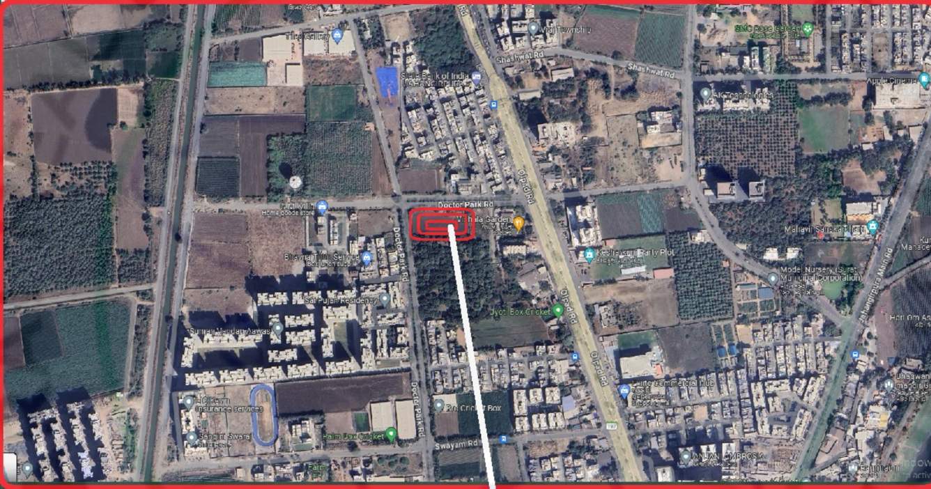  shiv villa Location Plan