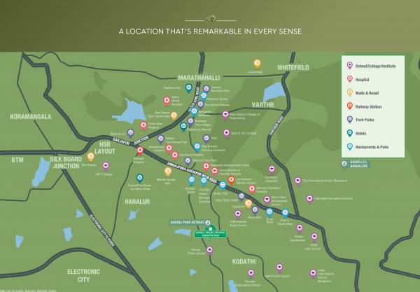  godrej-lakeside-orchard Location Plan