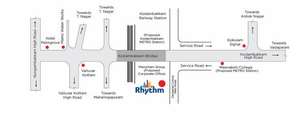  marutham-rhythm-phase-1 Location Plan