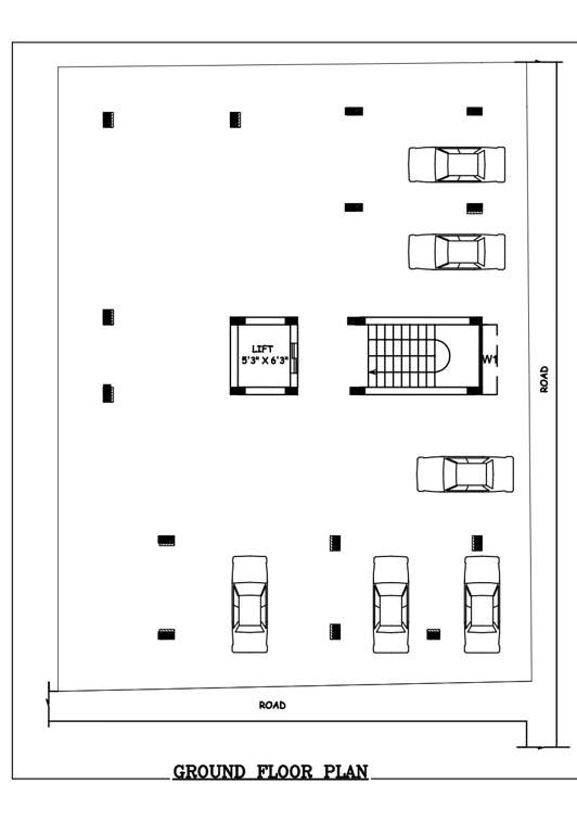  meera saravanam Meera Saravanam Cluster Plan for ground Floor