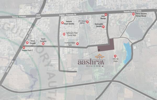 Location Plan aashray-resicom Location Plan
