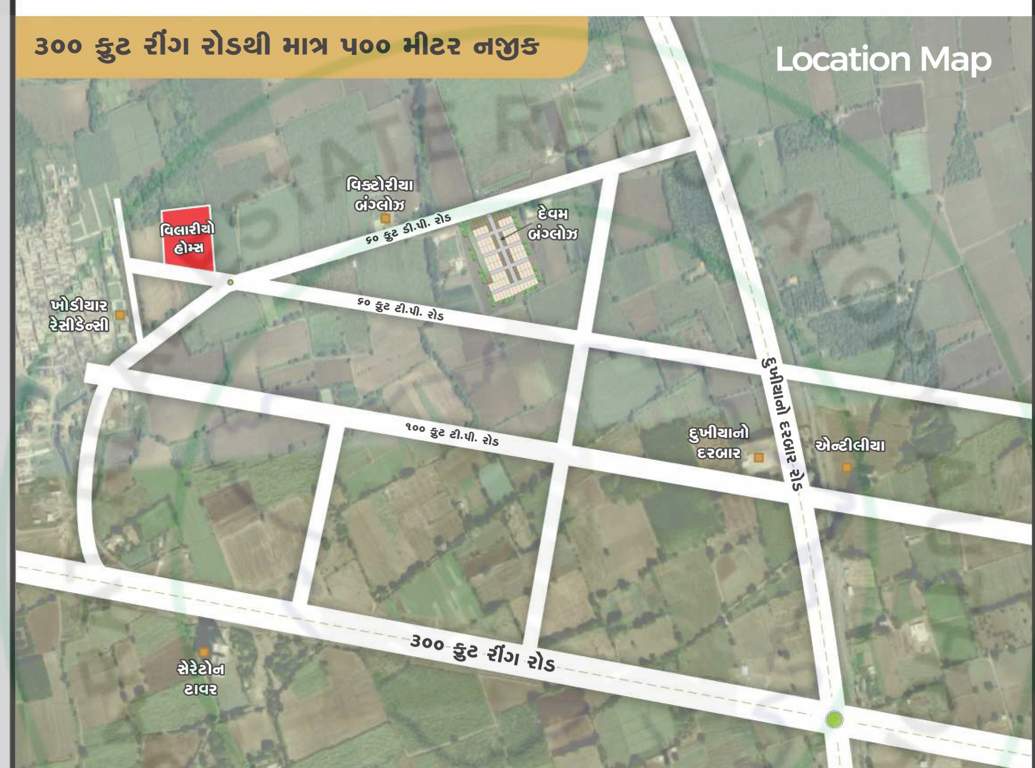  villario homes Location Plan