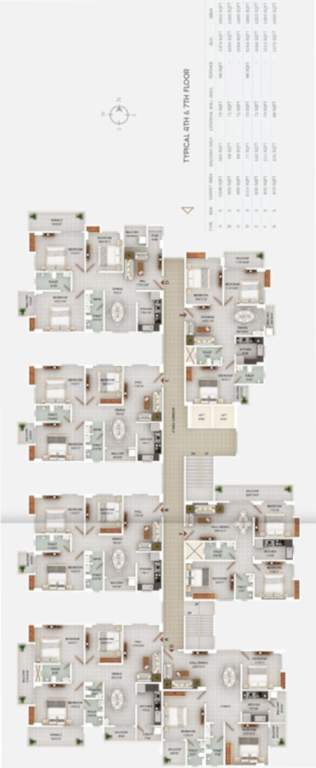  signature Signature Cluster Plan For 4th & 7th Floor