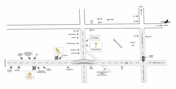  the-lutyens Location Plan