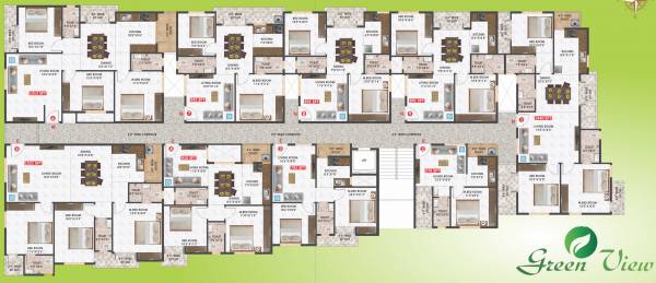  habulus-green-view Cluster Plan