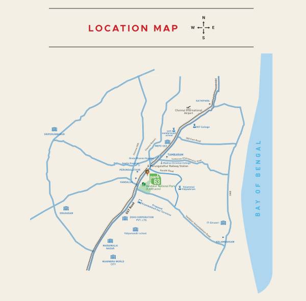 Location Plan shriram-park-63-phase-3 Location Plan