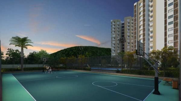 Basketball Court amenities of Shriram Park 63 Phase 4