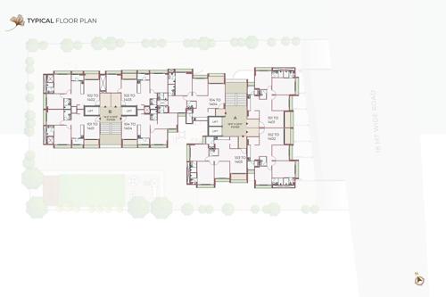  tatva-bliss Tower A Cluster Plan