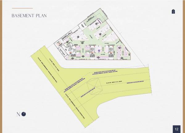  shreeji-skyline-2 Tower A, B, C Basement Cluster Plan