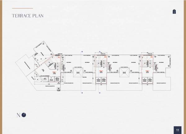  shreeji-skyline-2 Tower A, B, C Terrace Cluster Plan