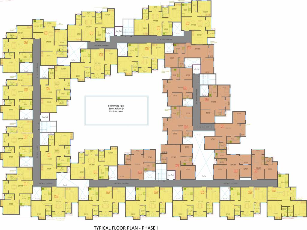  courtyard phase 1 XS Real Courtyard Phase 1 Cluster Plan