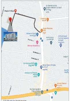  sree balaji pearl Location Plan