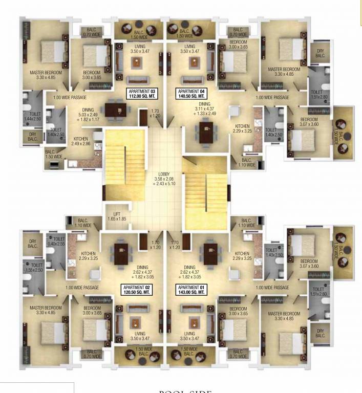  zion square 2 block g Cluster Plan