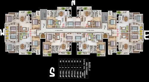  platinum-s-s-residency Platinum S S Residency Block A Cluster Plan