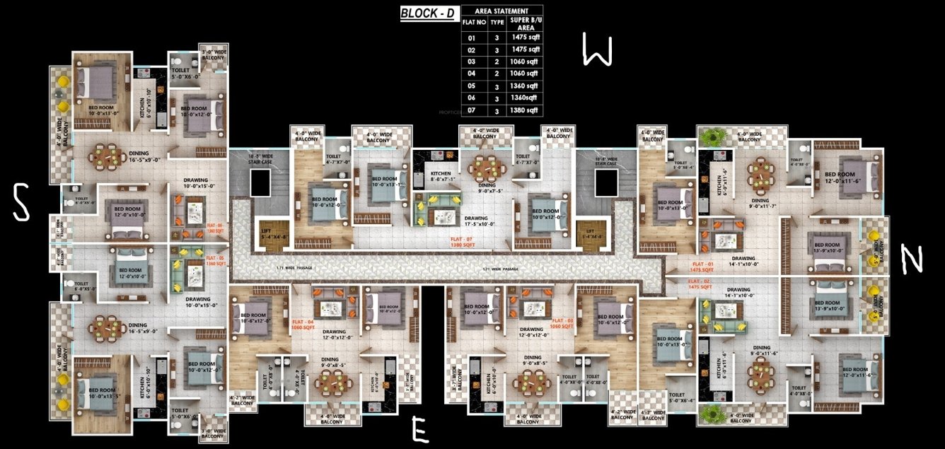  platinum s s residency Platinum S S Residency D Cluster Plan