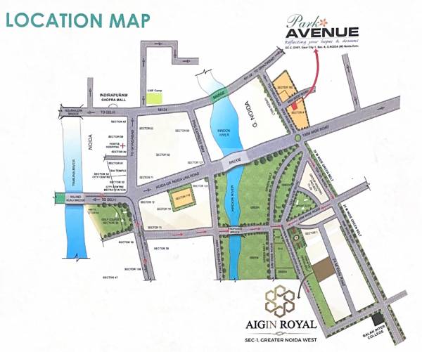  aigin-royal Location Plan
