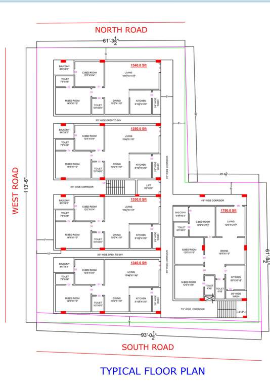 shree apartments Shree Apartments Cluster Plan