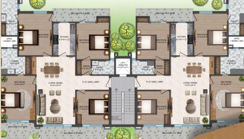 Adore Presidential World Cluster Plan adore-presidential-world Adore Presidential World Cluster Plan