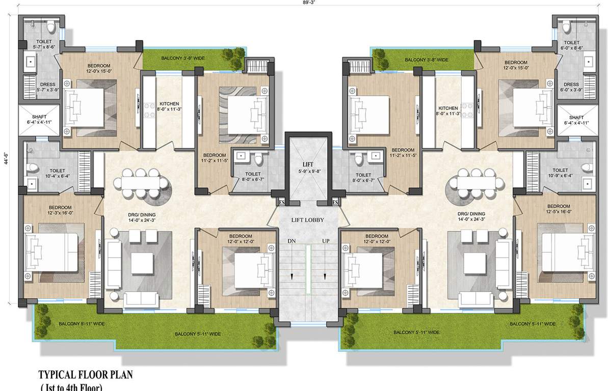  presidential world Adore Presidential World Typical Cluster Plan