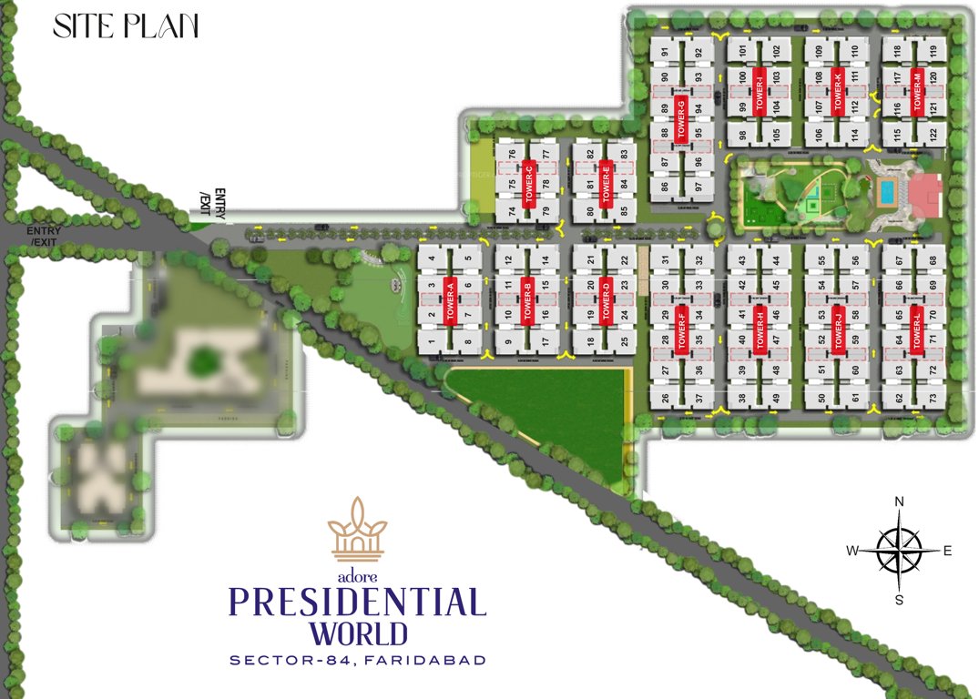 adore presidential world Master Plan