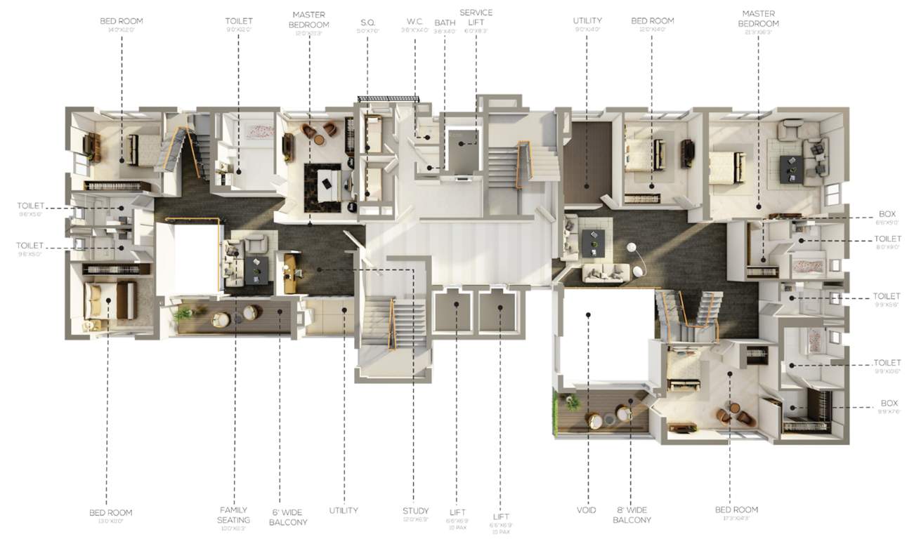  sattva the avenue phase 2 Sattva The Avenue Cluster Plan