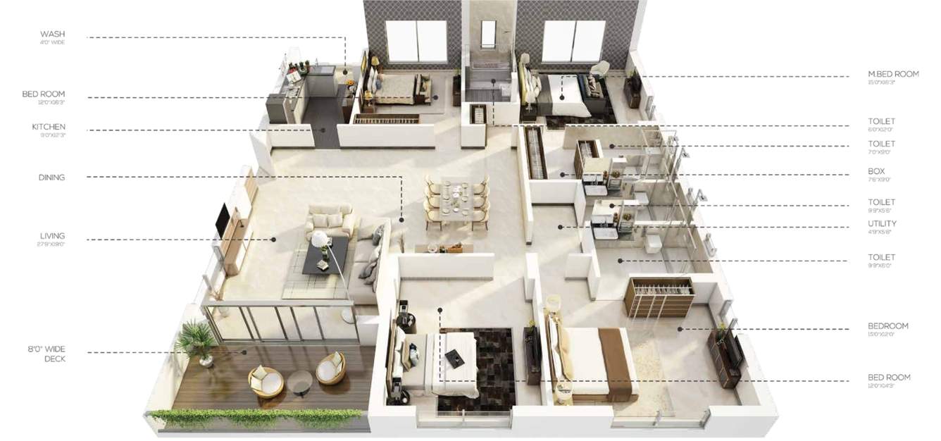  sattva the avenue phase 2 Sattva The Avenue Cluster Plan