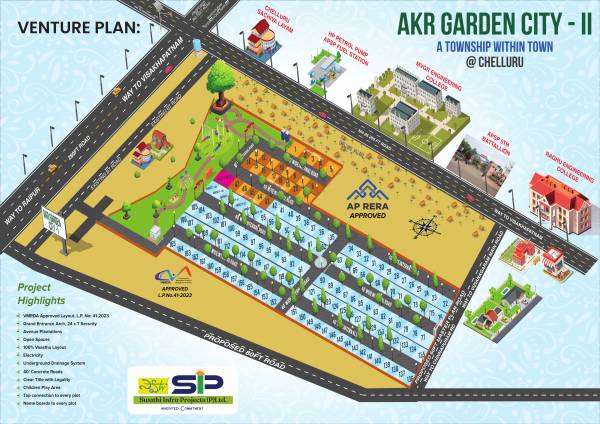  akr-garden-city-ii Layout Plan
