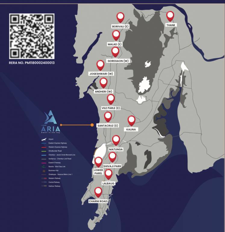  sanghvi aria Location Plan