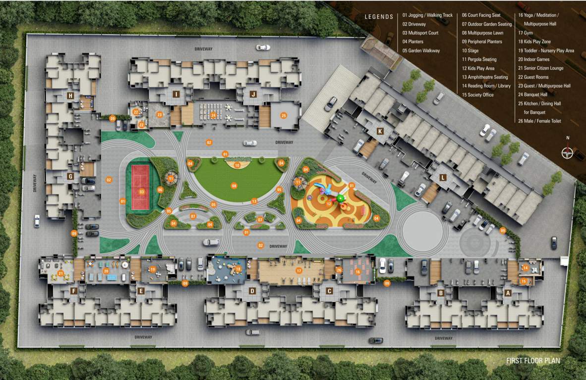  anand aspire Master Plan