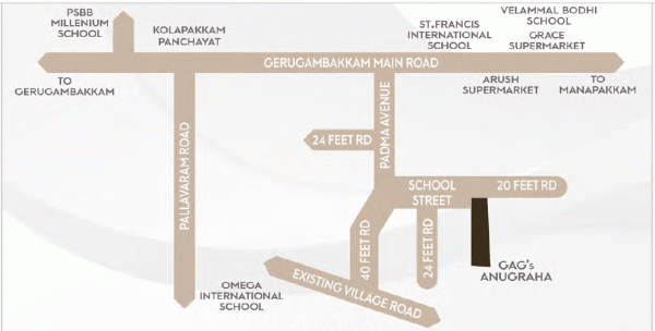  anugraha-phase-i Location Plan