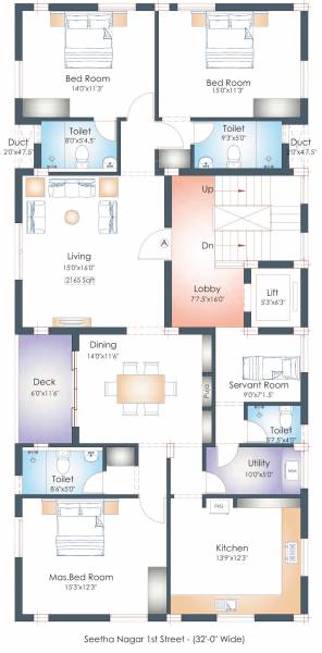  irene Irene Cluster Plan from 1st to 5th Floor