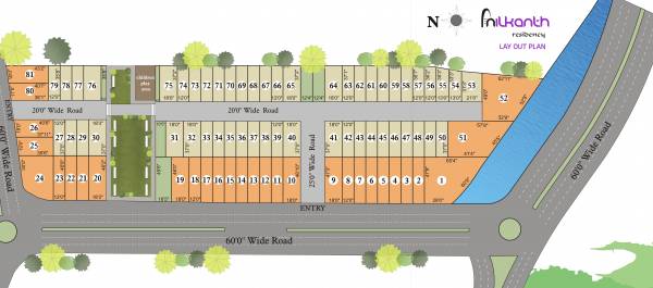  nilkanth-residency Layout Plan