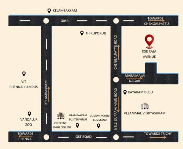  ksr-raja-avenue Location Plan