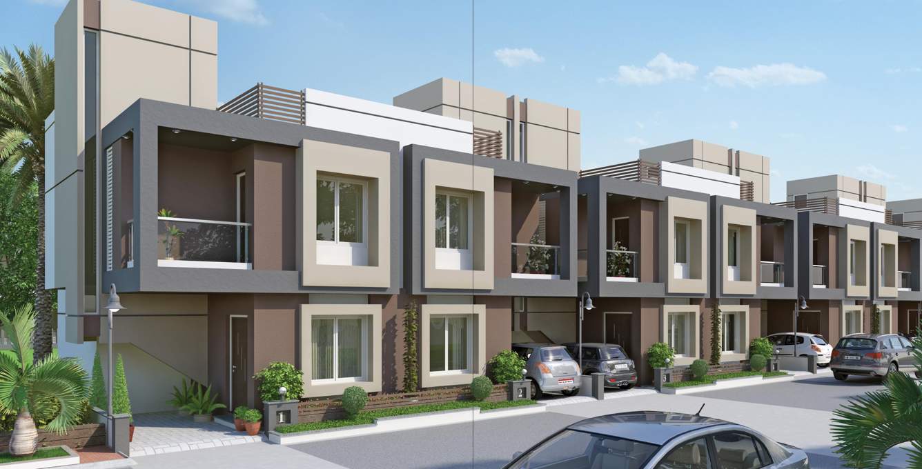  aavkar bunglows phase 1 Elevation