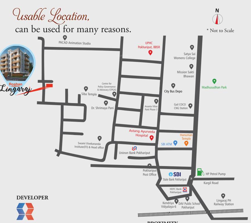  lingaraj Location Plan