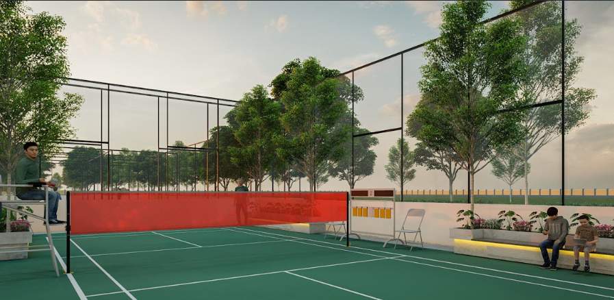 fortune green vistaraa Badminton Court