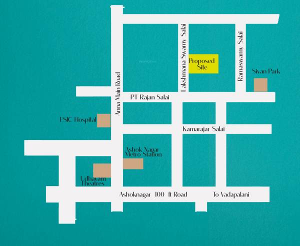  tulasi-nivas Location Plan