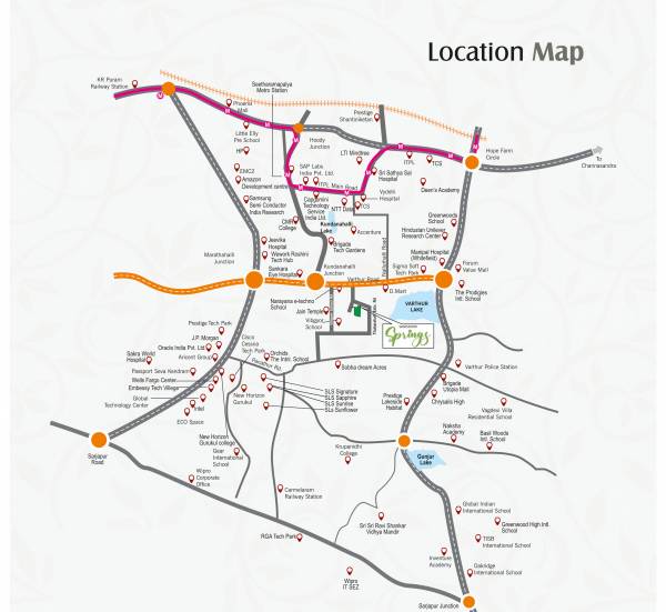  springs Location Plan