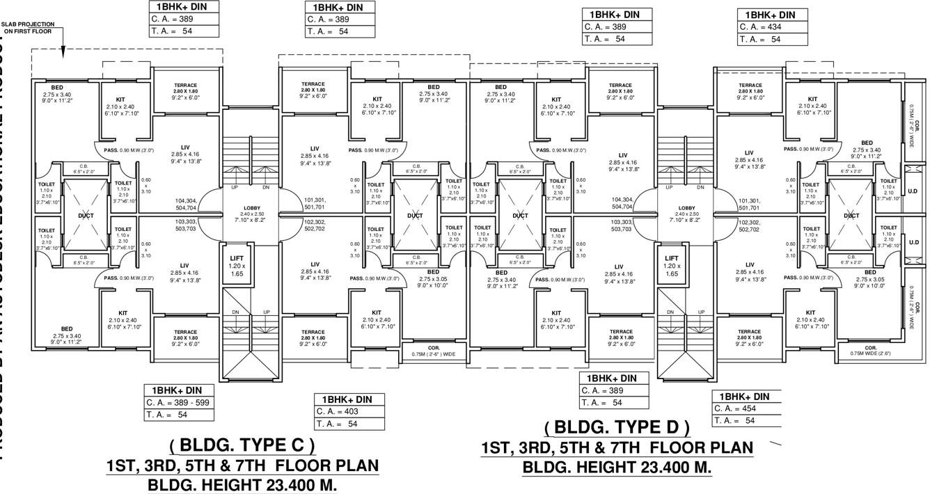  pramukh sadan Cluster Plan