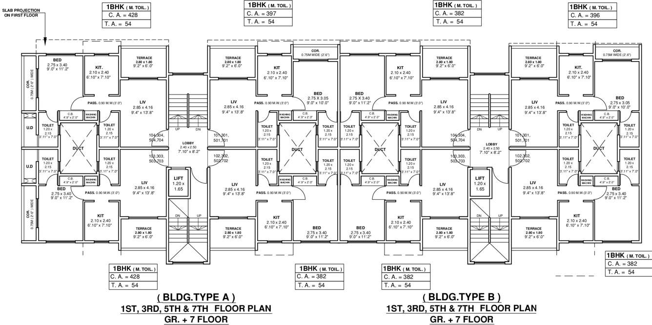  pramukh sadan Cluster Plan