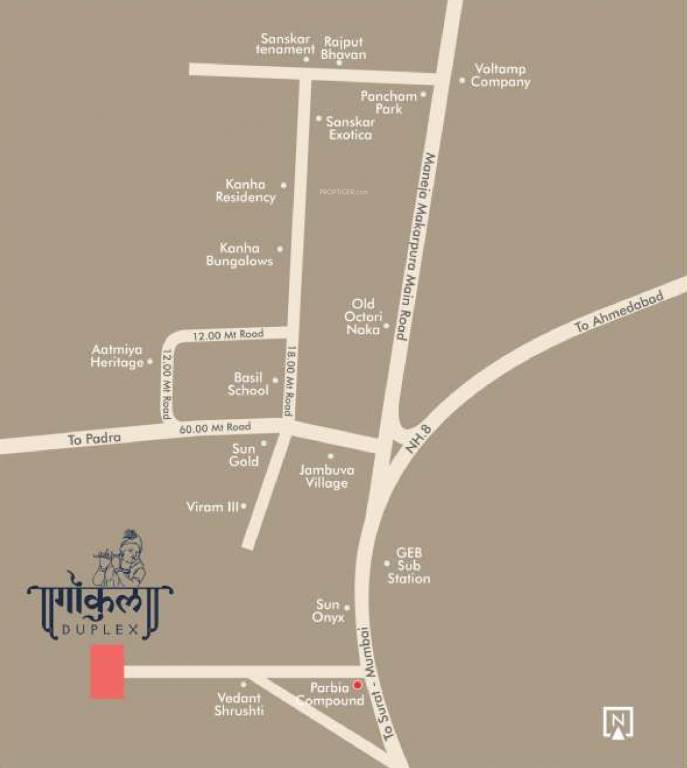 duplex phase 2 Location Plan