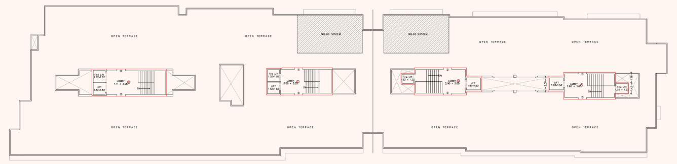  dream villas phase 2 Wing A, B, C, D Cluster Plan For Terrace
