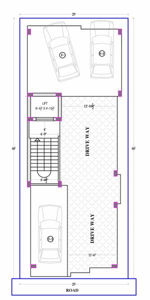  ram-flats Ram Flats Cluster Plan for ground Floor