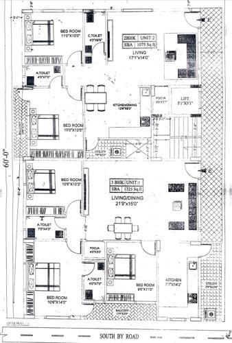  lakshya-enclave Lakshya Enclave Cluster Plan from 1st to 4th Floor