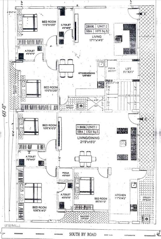  lakshya enclave Lakshya Enclave Cluster Plan from 1st to 4th Floor
